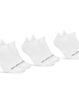 Calzini Corti Classic No Show 3 Unità White - GripGrab - FashionsVida