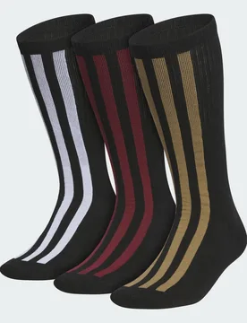 CALZINI DA SKATEBOARD FRONTSIDE PACCO DA 3 43-45 Black / White / Black / Shadow Red - Adidas - FashionsVida