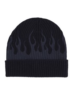Cappello Uomo Flames Beanie Black/grey