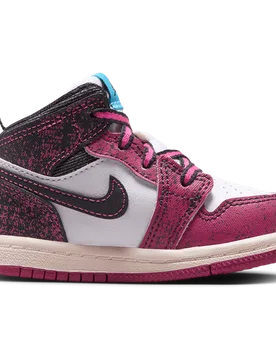 Aj1 Mid Baby Shoes - Red - Size 4.5 - Mesh/Synthetic - Red - Size: 4.5 - Jordan - FashionsVida