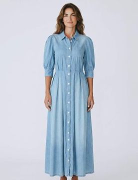 Para mujer. 2613221074200 Vestido Mlscerchia denim (38), , Casual, Poliéster
