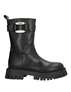Botines de caña alta Mujer Negro 35,40 Mujer - Nila & Nila - FashionsVida