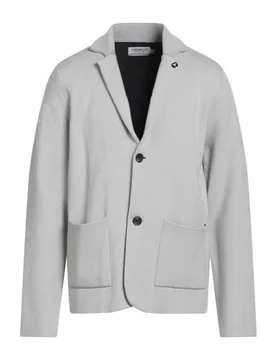Blazer Herren Hellgrau L,S Herren - Fred Mello - FashionsVida