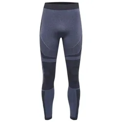 Leggings Mike Seamless Black / Asphalt Melange M