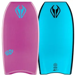 Bodyboard Njoy Pe Bumpers 40´´ Pink / Turquoise 101.6 cm unisex