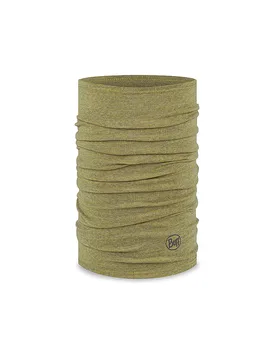 Scaldacollo multifunzione in lana merino di peso medio senape - Buff - FashionsVida