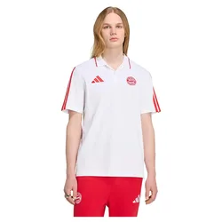 Polo à Manches Courtes Fc Bayern Munich Dna White / Better Scarlet L