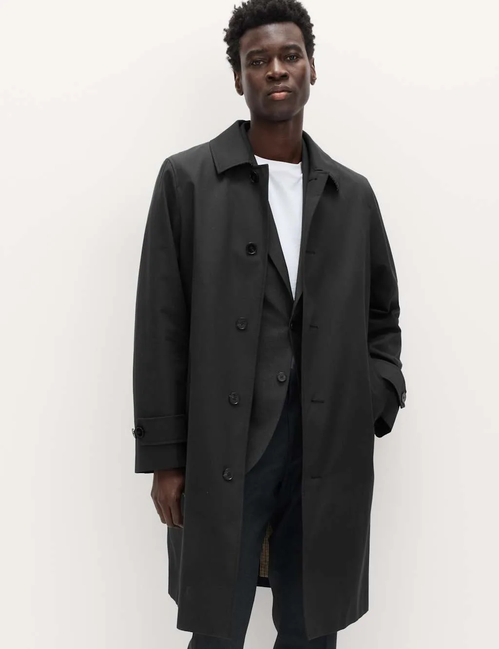 M&S The Trench Black male - M&S - FashionsVida