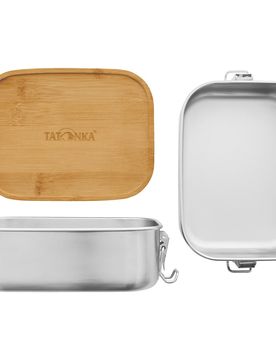 Lunch box i bamboo 800 fiambrera inox fiambreras (UNICA)
