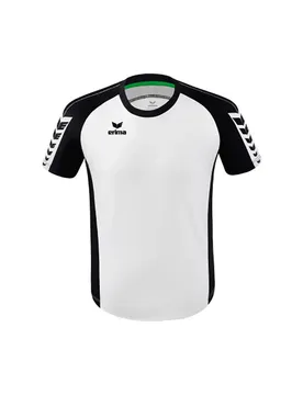 T-shirt à Manches Courtes Six Wings White / Black L