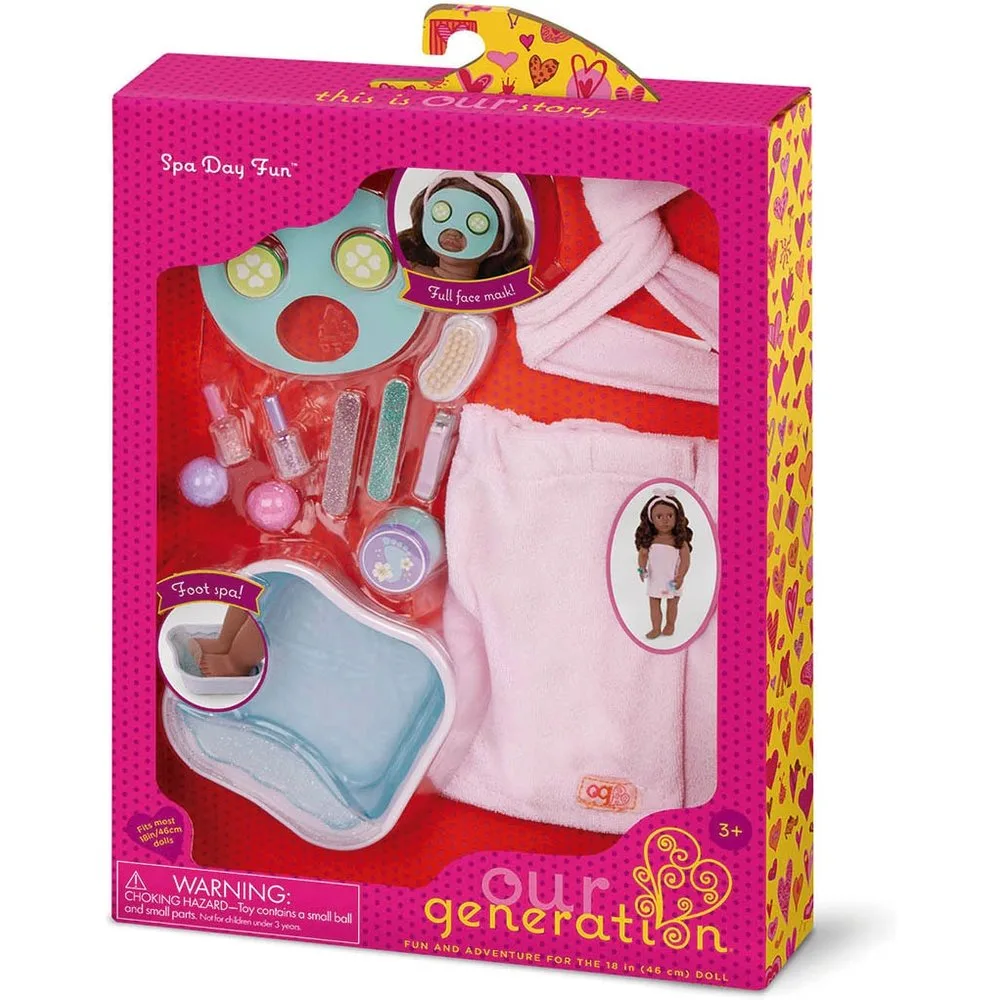 Set Spa con Accesorios - Our Generation - FashionsVida