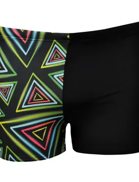 Slip De Bain Boxer Neon Triangle