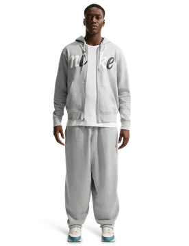 Sportswear Men Pants - Grey - Size XXL - Cotton Jersey - Grey - Size: 2X-Large - Nike - FashionsVida