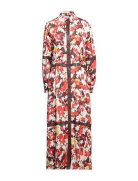 Maxi-Kleid Damen Beige 36 Damen