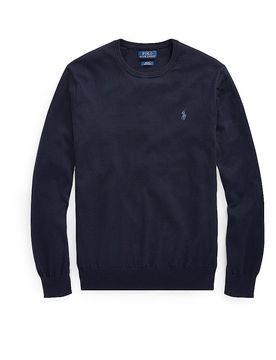 POLO Pullover Slim Fit blau XL herren
