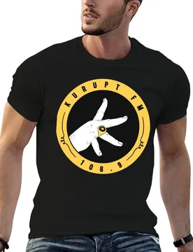 BEST SELLER - Kurupt FM Logo T-Shirt anime t shirts oversize graphic t shirts for man man t shirts cotton T-shirt - Aliexpress - FashionsVida