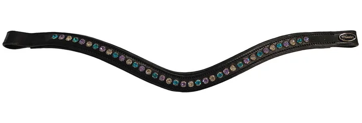 Manski Stirnband CRYSTAL - cornflower PONY