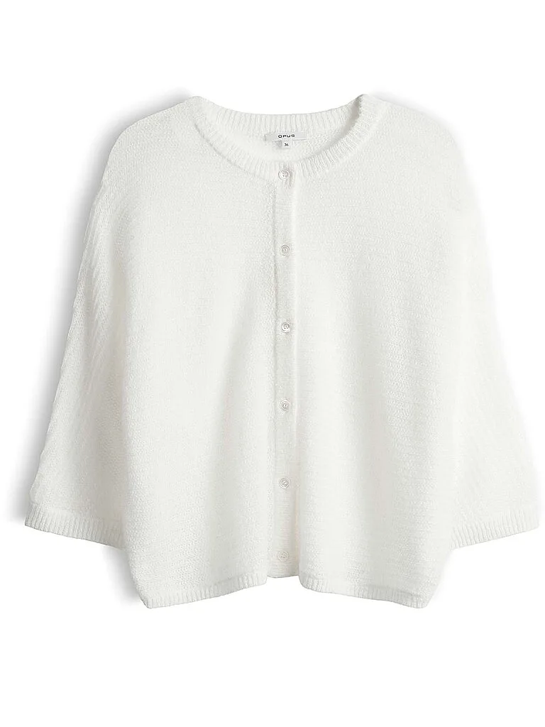 Opus Cárdigan DARIS blanco 40 - Opus - FashionsVida