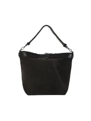 Sac en cuir - Sac seau ZITA Large marron