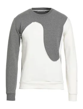 Sweatshirt Herren Grau S Herren - GREY DANIELE ALESSANDRINI - FashionsVida