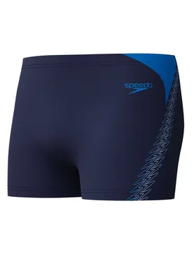 Hyperboom Splice Swimming Shorts Peacoat / Lagoon Blue 34 Men - Speedo - FashionsVida