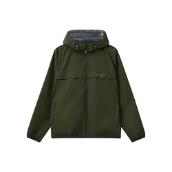 Giacca Impermeabile Romo Packable Army S