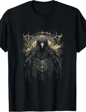 Odin Raven Celtic Nordic Warrior Valhalla Pagan T-Shirt 100% Cotton O-Neck Short Sleeve Summer Casual Mens T-shirt Streetwear - Aliexpress - FashionsVida