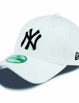 Casquette 9forty New York Yankees White / Black One Size Homme