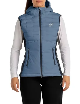 Bullpadel Blenda Vest Washed Blue M - Bullpadel - FashionsVida