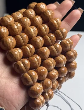 Natural Long Yan Material Carved Peach Heart Monkey Head Walnut Bracelet Exquisite Single Circle Prayer Beads Gifts - Aliexpress - FashionsVida