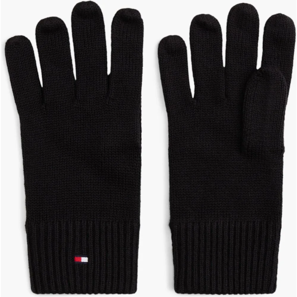 Guantes de algodón con bandera de la marca - Tommy Hilfiger - FashionsVida