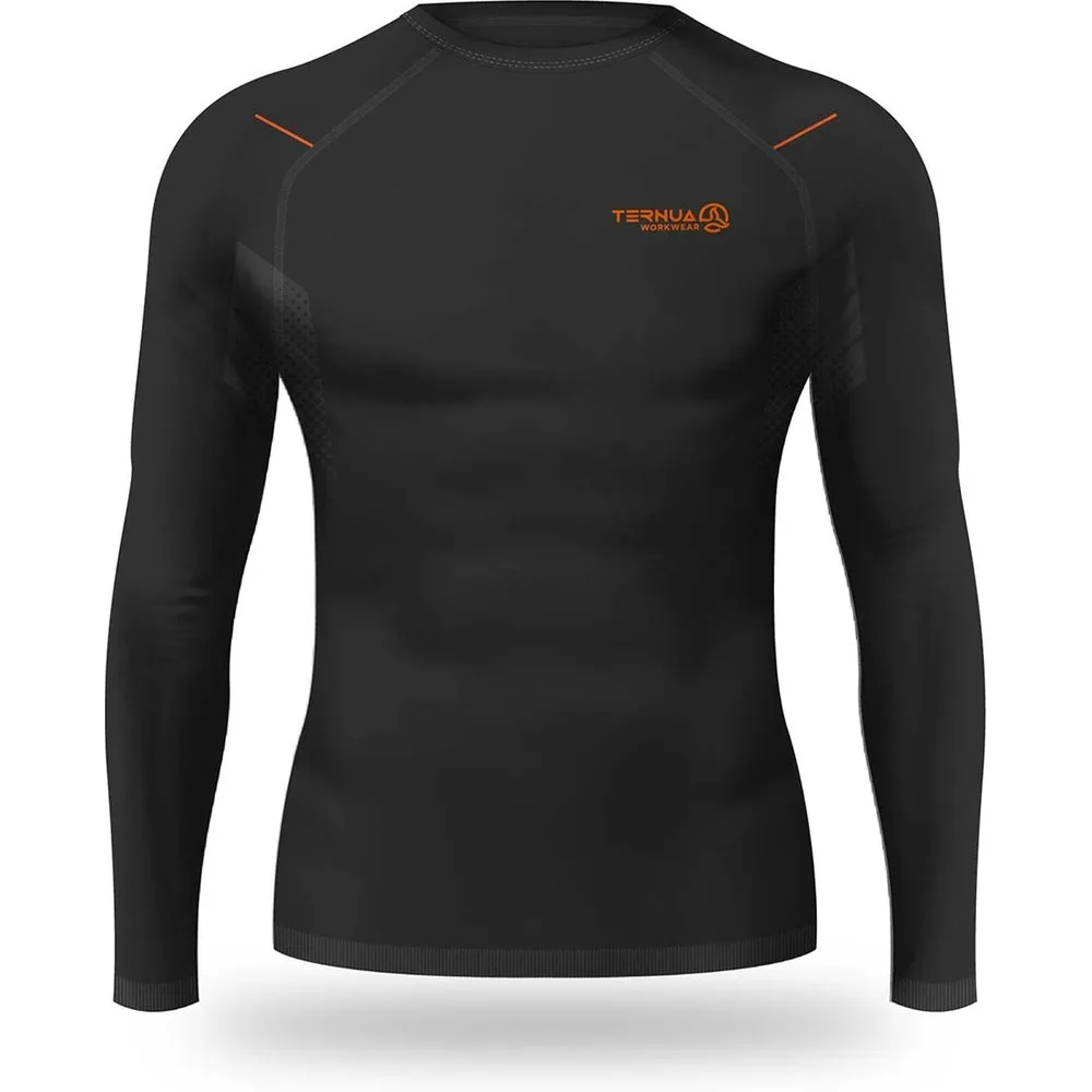 Camiseta Interior Adour Negra para Hombre - TERNUA WORKWEAR - FashionsVida