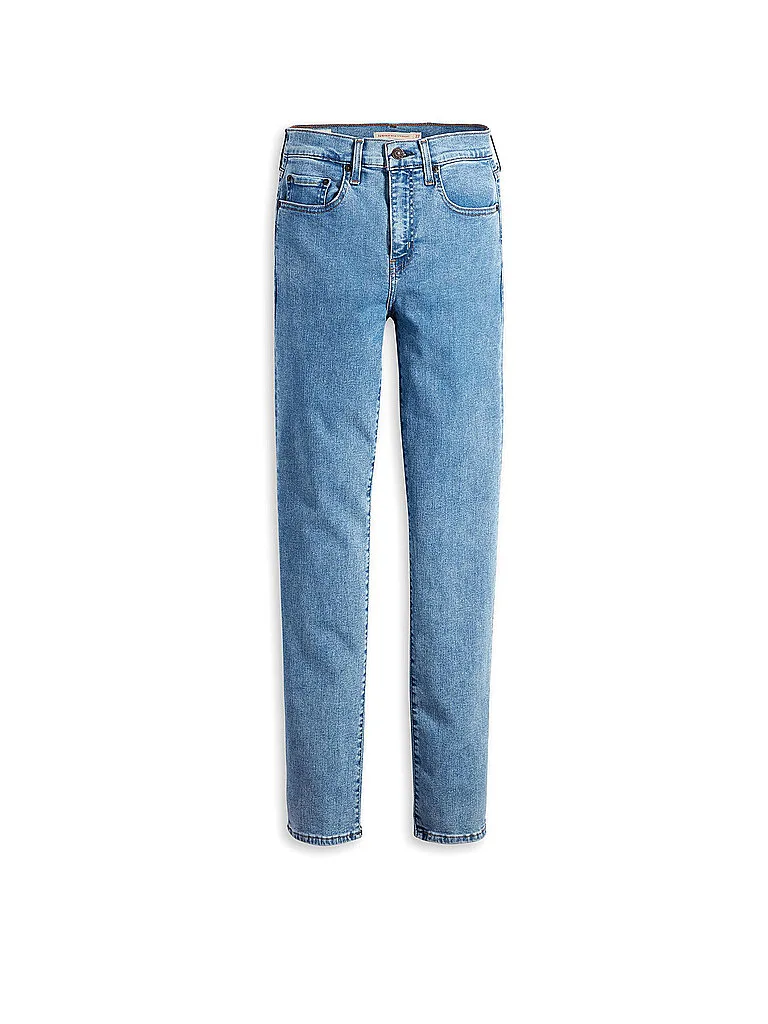 Jean taille haute coupe droite 724 bleu 32/L30 - Levis - FashionsVida
