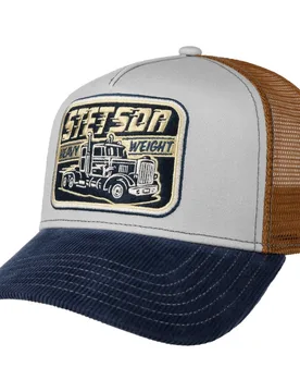 Heavy Weight Trucker Cap by - brown - Size: One Size - Stetson - FashionsVida