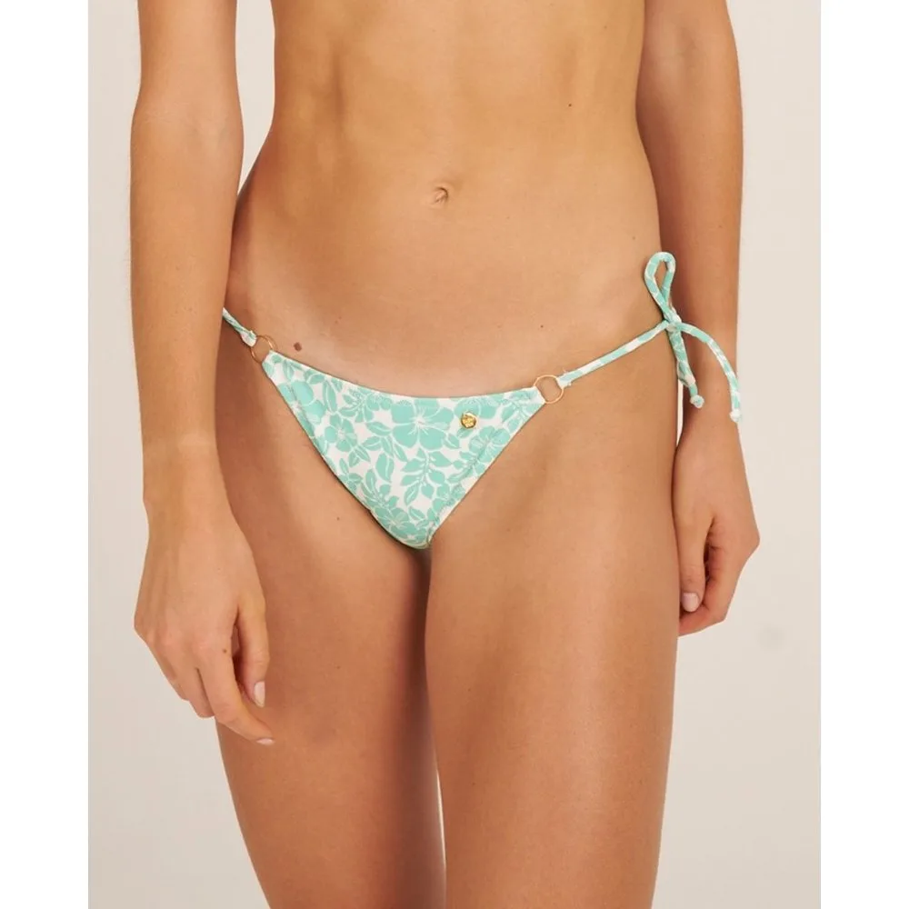 Braga de bikini con lazos y estampado de flores - Bohodot - FashionsVida