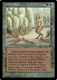 Willow Satyr Legends - Magic: The Gathering - FashionsVida
