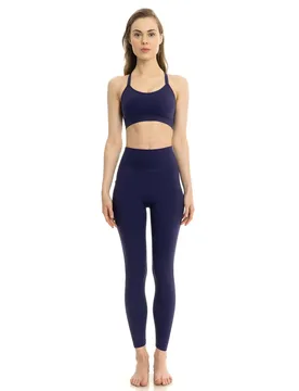 Arya Leggings Womens - Navy - Size Large - Lookus - FashionsVida