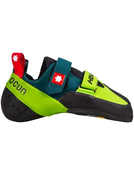 Chaussons d'escalade - Havoc Petrol/Green - Taille 43 - Vert - Ocun - FashionsVida