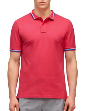 Polo A Maniche Corte Flamingo 03 S - Sundek - FashionsVida