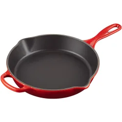 Sartén Skillet alta de hierro fundido