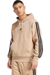 Essentials 3 stripes sudadera hombre Marron (L)