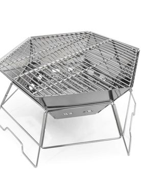Feuerschale und Grill Hexagon Default Title adult