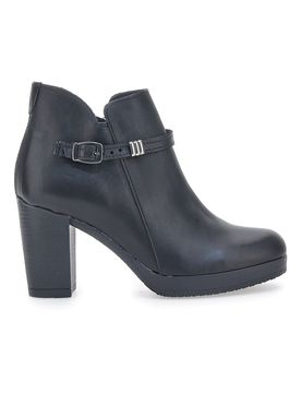 Stivaletti 305 Nero Vera Pelle 39