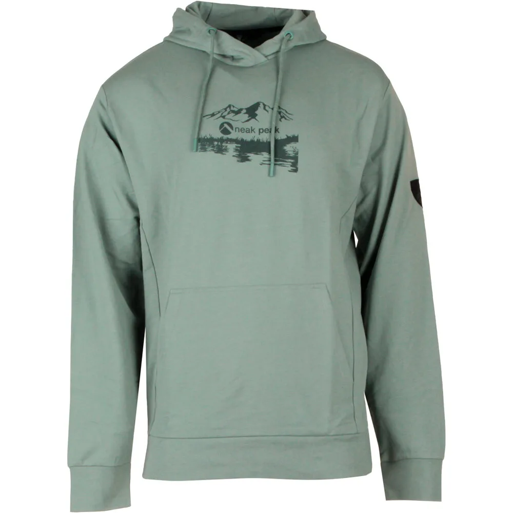 Sol Sudaderas Montaña Hombre Verde - Neak peak - FashionsVida