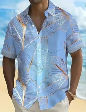 Menswear Clothing Short Sleeves Printed Shirt Casual Simple Style All-match Shirts For Man Ropa Hombre Trendy Loose Comfortable - Aliexpress - FashionsVida