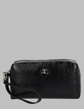 Varnished Cow Leather Clutch
