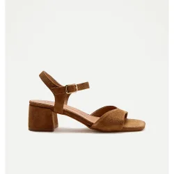 Sandlias de tacón de mujer