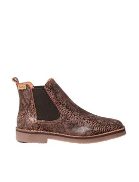 Pons Bottines Isa-vp Brown Snake EU 38