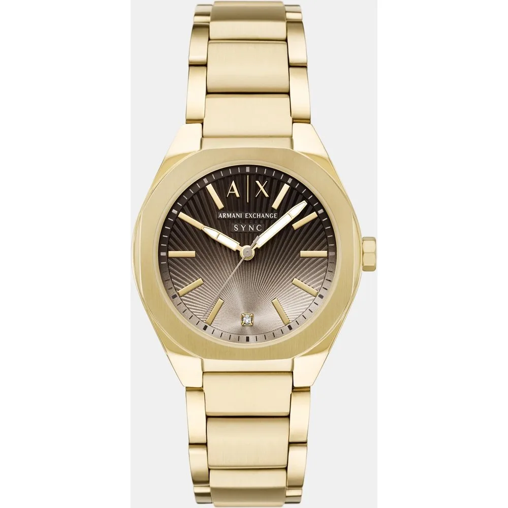 Reloj de mujer de de acero inoxidable con tres agujas - Armani Exchange - FashionsVida