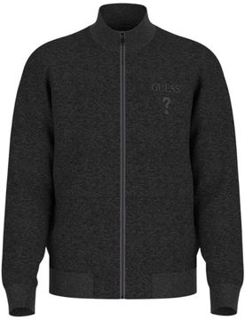 Felpa con zip grigio M5RQ80 KCN01 DWHT